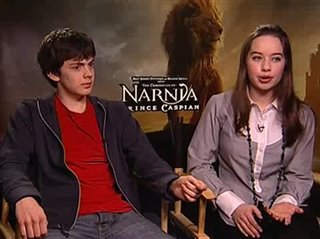 Skandar Keynes & Anna Popplewell (The Chronicles of Narnia: Prince Caspian)