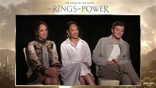 'The Lord of the Rings: The Rings of Power' stars Sara Zwangobani, Cynthia Addai-Robinson and Robert Aramayo