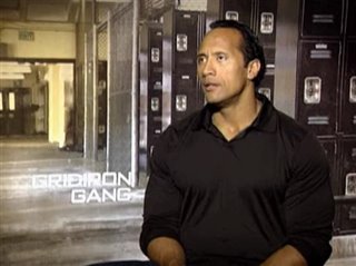THE ROCK (GRIDIRON GANG) - Interview
