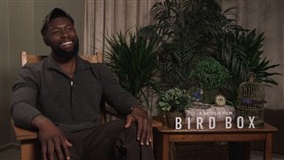 Trevante Rhodes talks 'Bird Box'