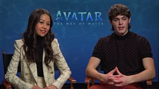 Trinity Jo-Li Bliss and Jack Champion on filming 'Avatar: The Way of Water' - Interview