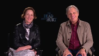 Viggo Mortensen and Vicky Krieps on 'The Dead Don't Hurt'