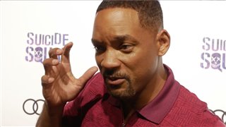 Will Smith Suicide Squad Red Carpet Interview