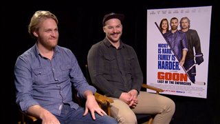 Wyatt Russell & Marc-André Grondin Interview - Goon: Last of the Enforcers
