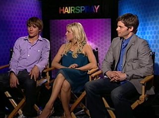 Zac Efron, Brittany Snow, James Marsden (Hairspray)